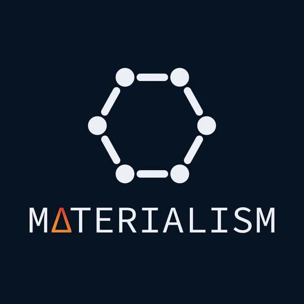 Cover art for Materialism: A Materials Science Podcast