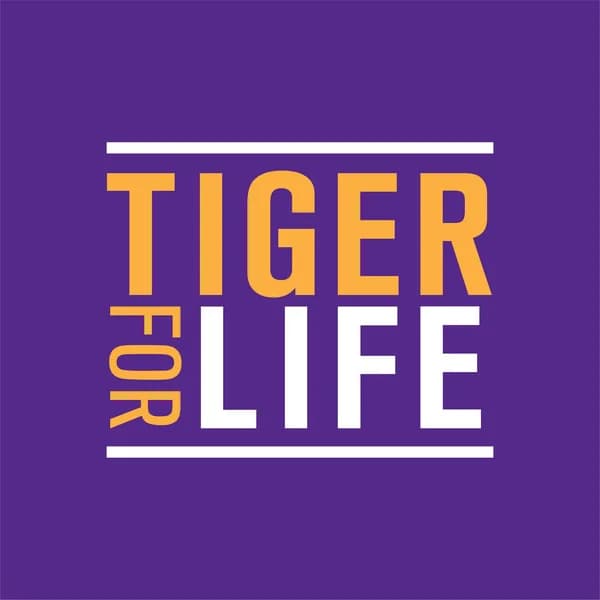 Cover art for Tiger For Life Podcast