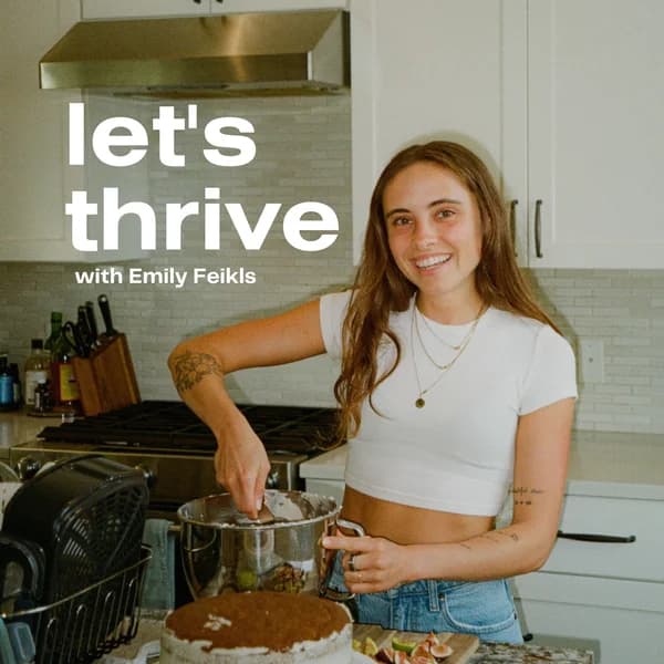 Cover art for let's thrive