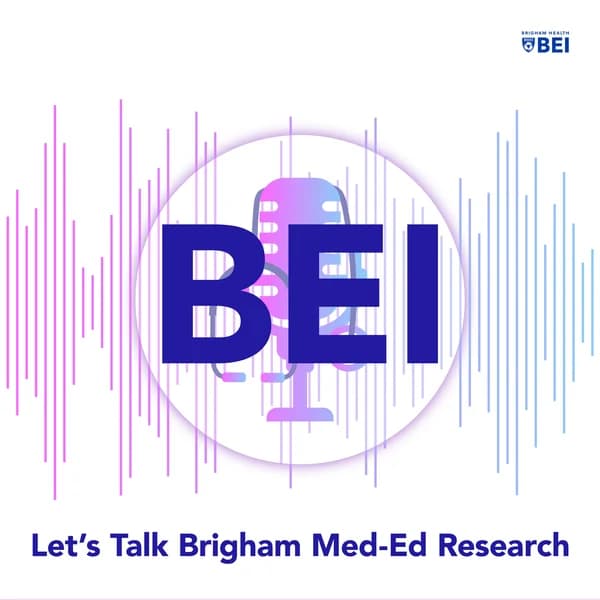 Cover art for BEI's Med Ed Research Podcast