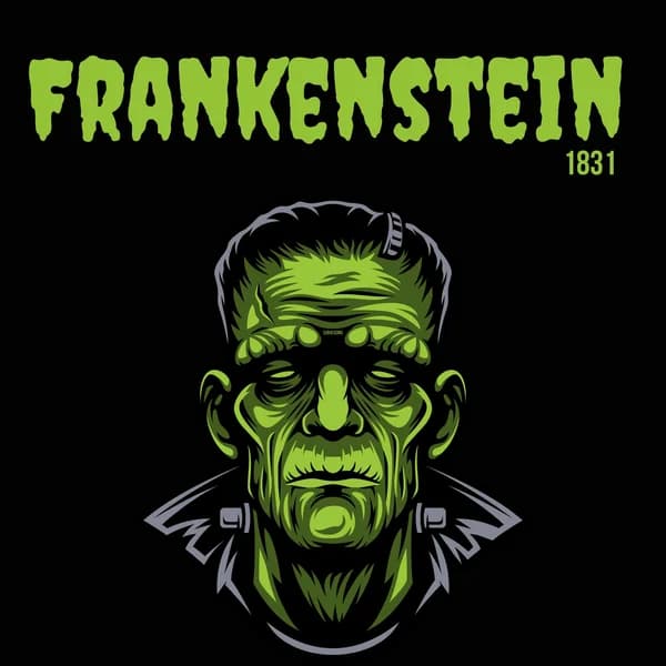 Cover art for Frankenstein by Mary Shelly (1831) - Free Audiobook