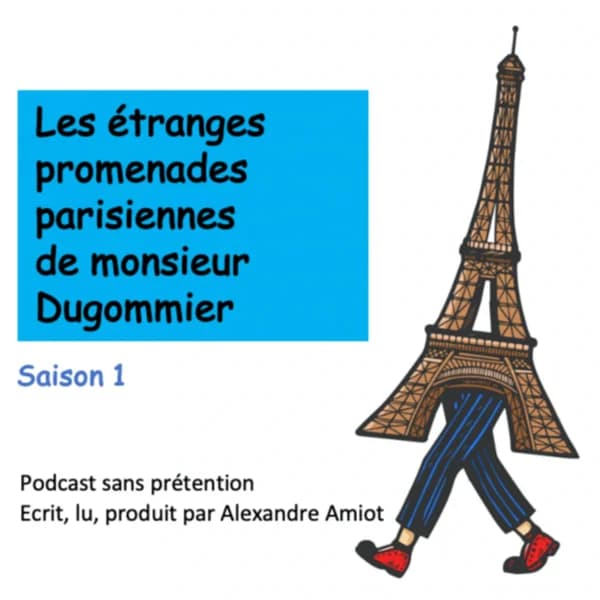 Cover art for Les étranges promenades parisiennes de monsieur Dugommier