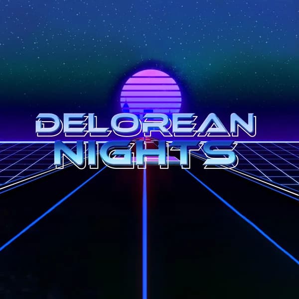 Cover art for Delorean Nights
