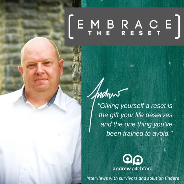 Cover art for Embrace the Reset: Interviews with Survivors and Solution Finders