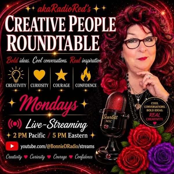 Cover art for akaRadioRed's Creative People Roundtable