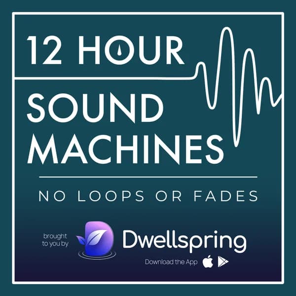 Cover art for 12 Hour Sound Machines for Sleep (no loops or fades)