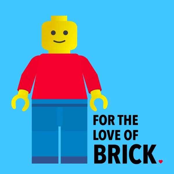 Cover art for For the Love of Brick: Interviews with LEGO Enthusiasts