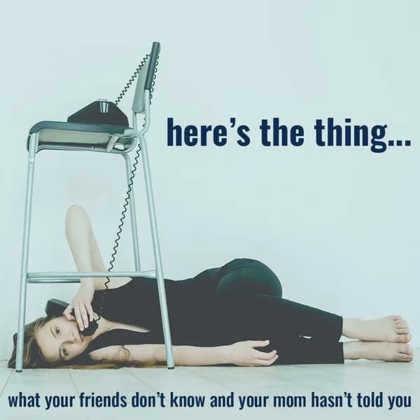Cover art for Here's The Thing...