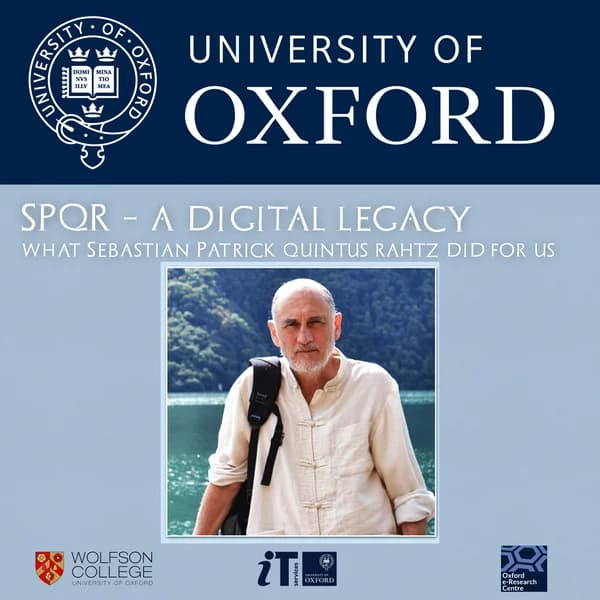 Cover art for Sebastian Rahtz, a celebration of his work