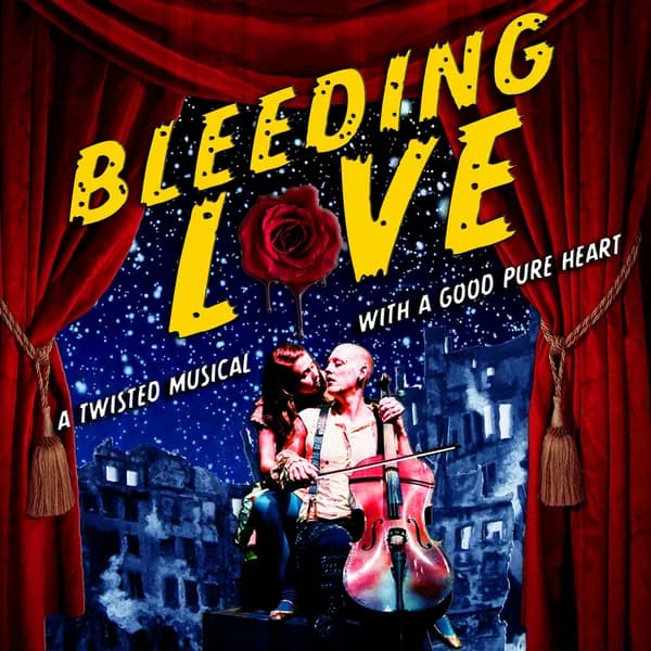Cover art for Bleeding Love: a new musical podcast