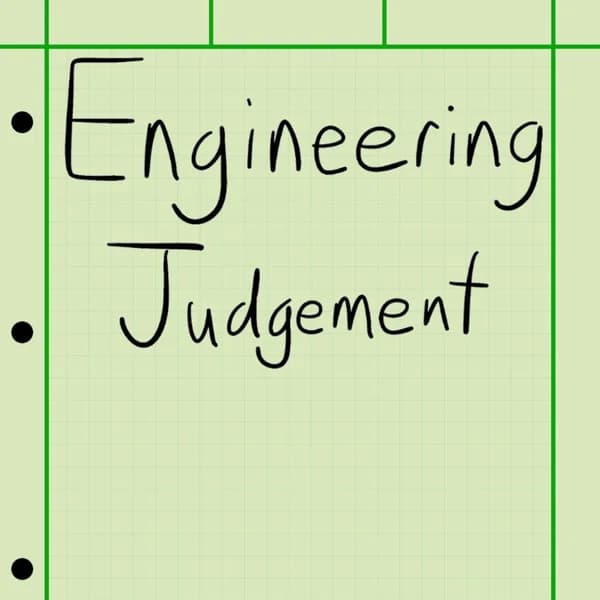 Cover art for Engineering Judgement