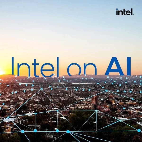 Cover art for Intel on AI