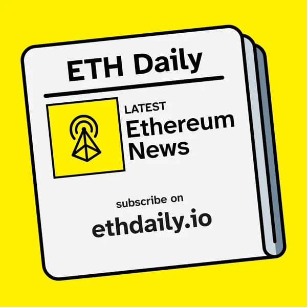 Cover art for ETH Daily - Crypto News On Ethereum