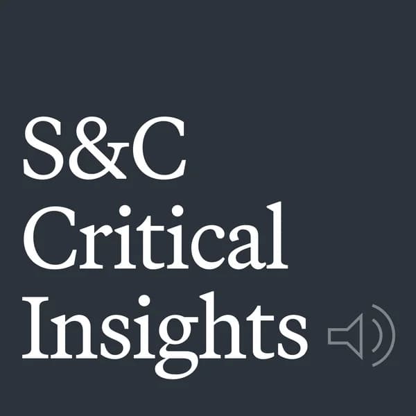 Cover art for S&C Critical Insights