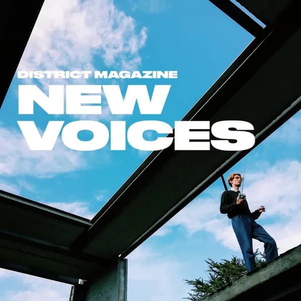 Cover art for District Magazine