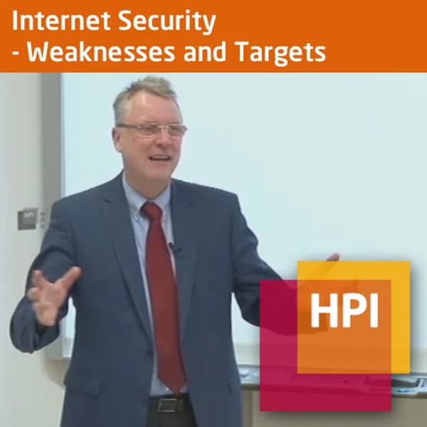 Cover art for Internet Security - Weaknesses and Targets (WT 2016/17) - tele-TASK