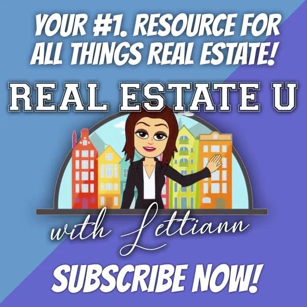 Cover art for "Real Estate U" with Lettiann