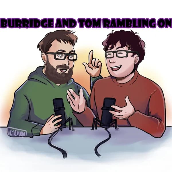 Cover art for Burridge and Tom Rambling On